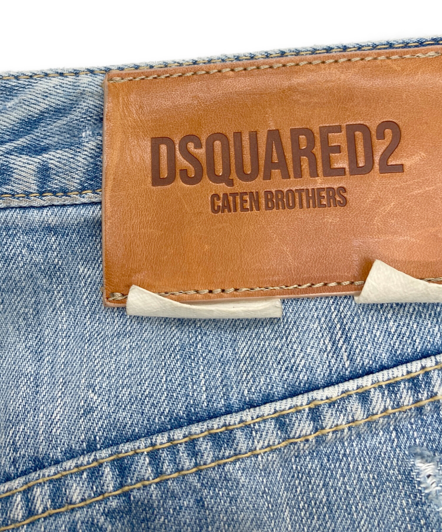 中古・古着通販】DSQUARED2 (ディースクエアード) ダメージデニム 
