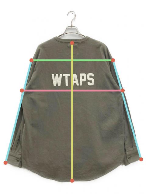 中古・古着通販】WTAPS (ダブルタップス) LEAGUE L/S SHIRT FLANNEL