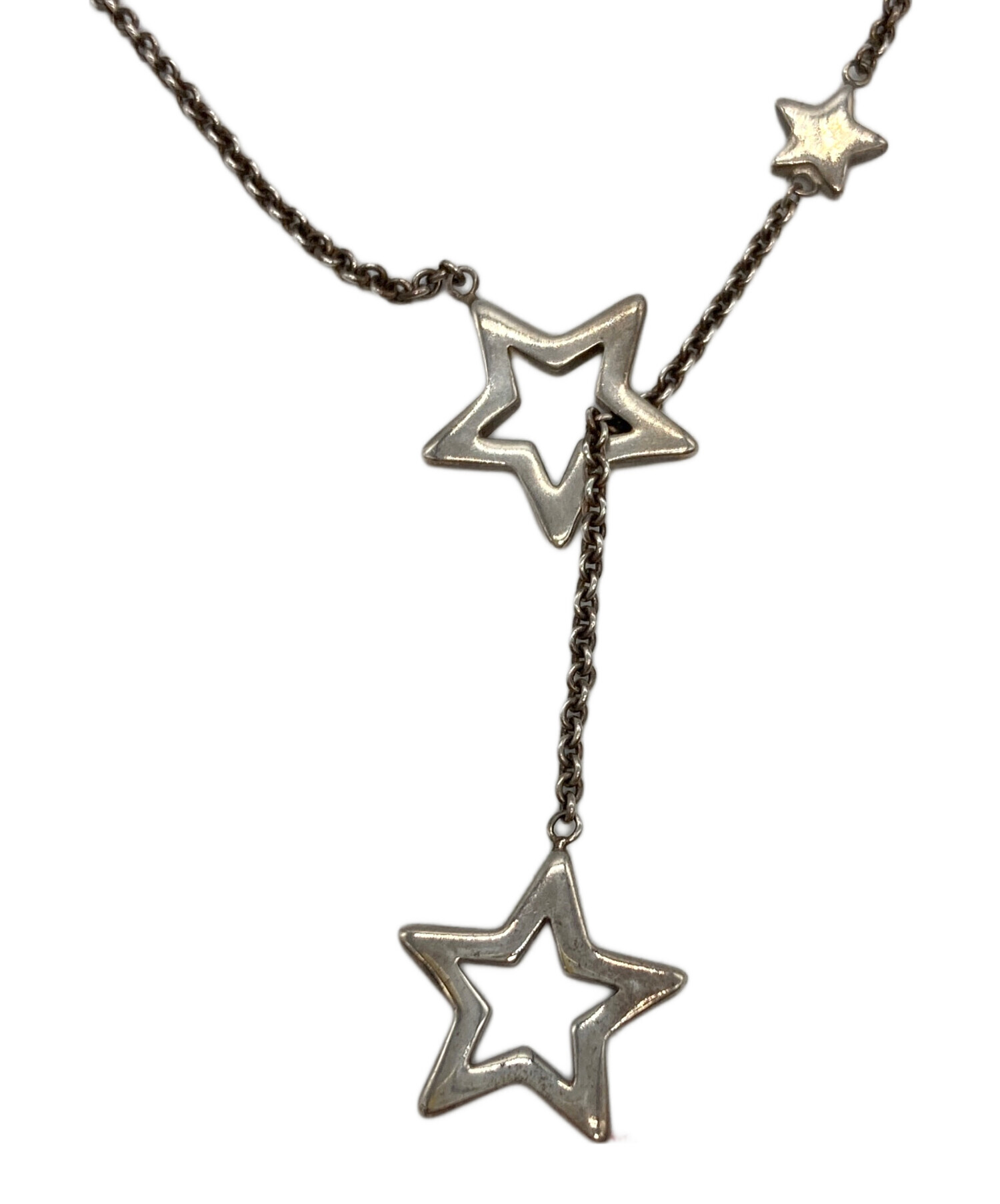 Tiffany & Co. 美品 ティファニー シルバー ラリエット ネックレス 中古・古着通販】Tiffany & Co. (ティファニー) ラリエットネックレス