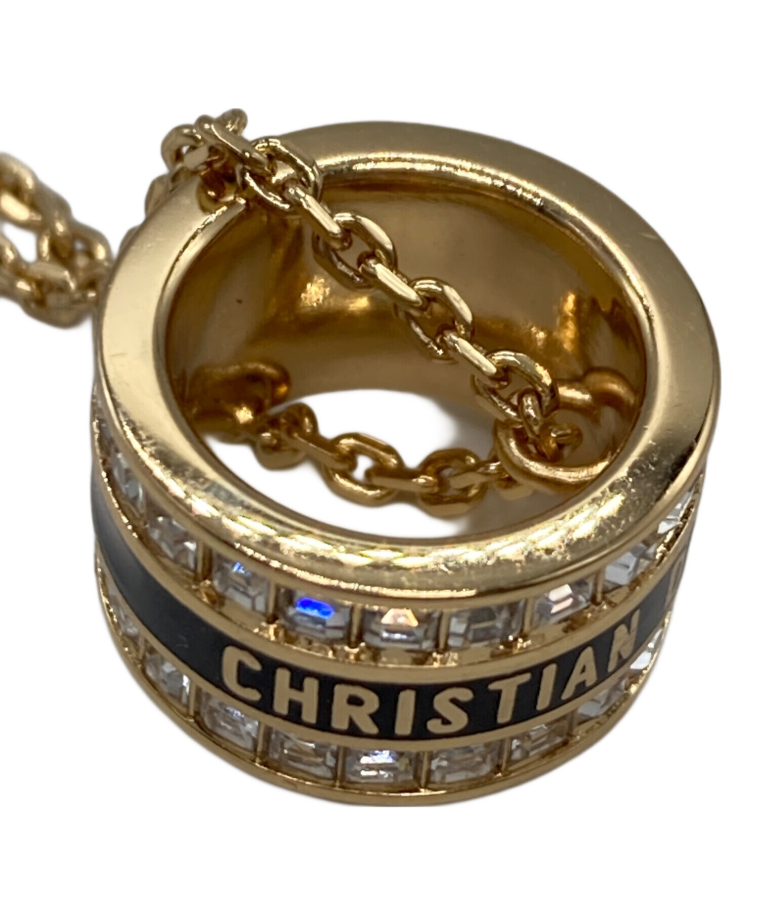 クリスチャン・ディオール Dior Night Code ネックレス N3041【Aランク  