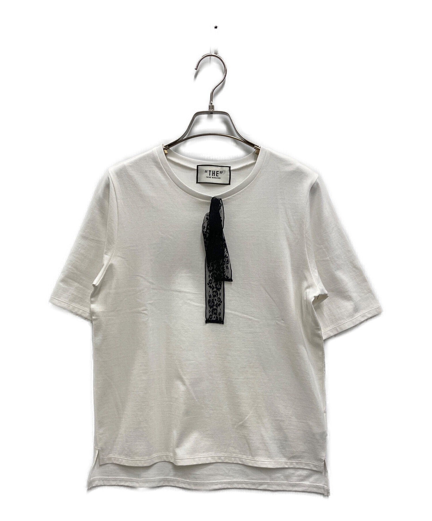 中古・古着通販】THIRD MAGAZINE (サードマガジン) リボンTシャツ