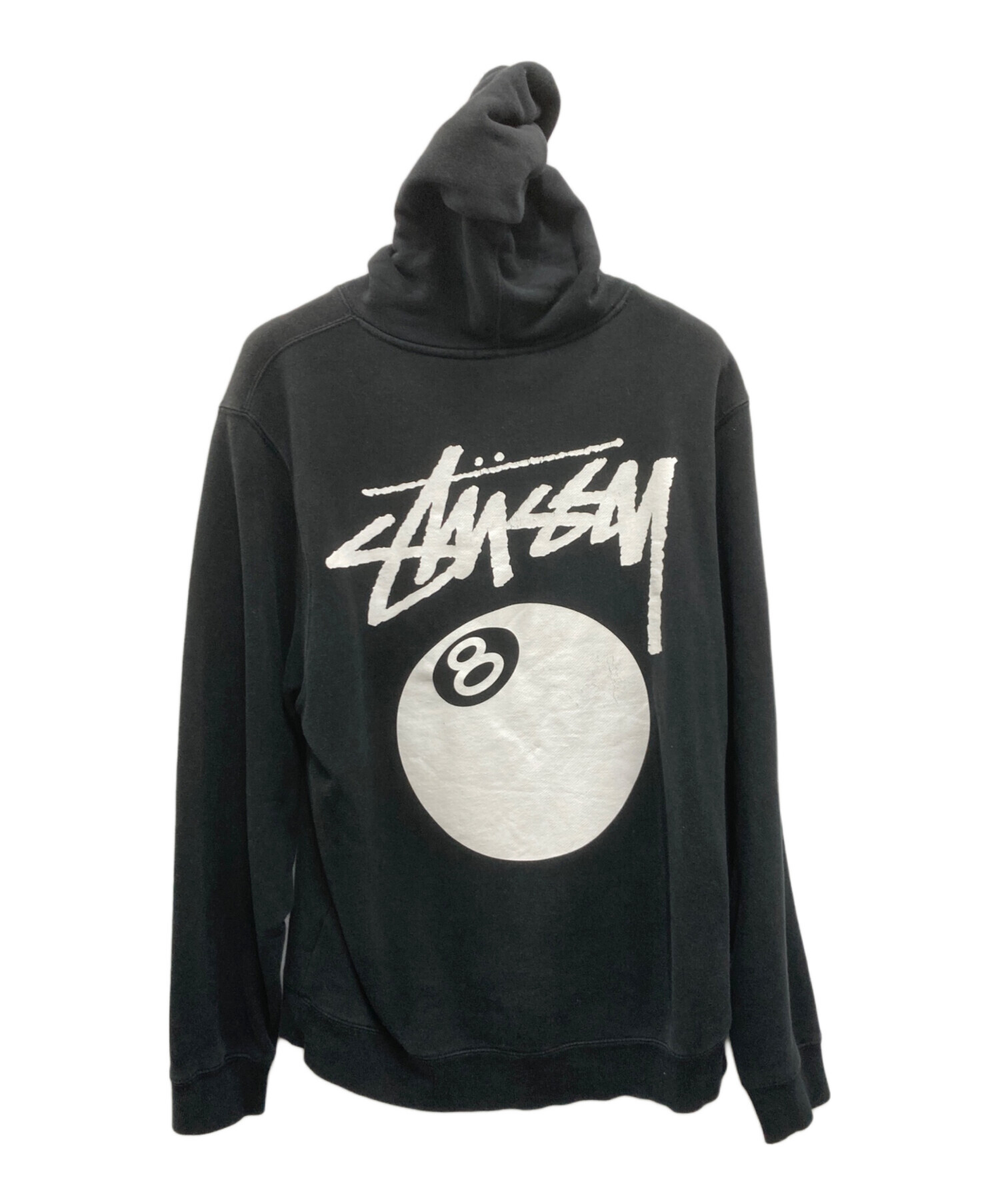 中古・古着通販】stussy (ステューシー) 8 Ball Hoodie ブラック 