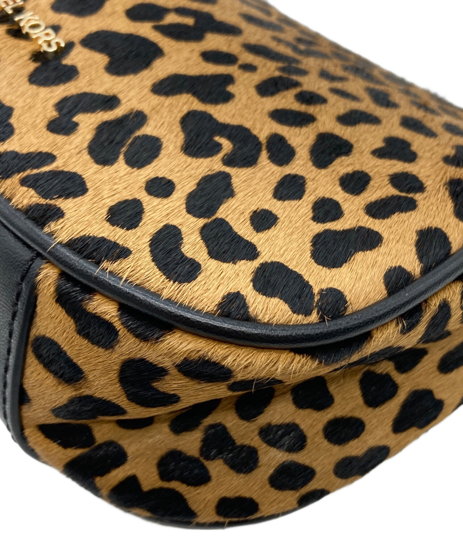 中古・古着通販】MICHAEL KORS (マイケル・コース) ヒョウ柄スモール