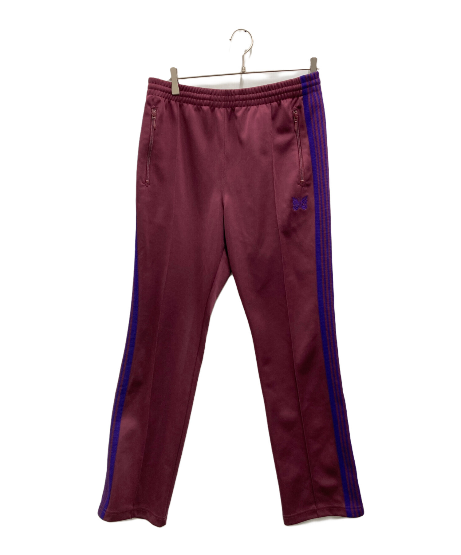 中古・古着通販】Needles (ニードルズ) Narrow Track Pant ボルドー