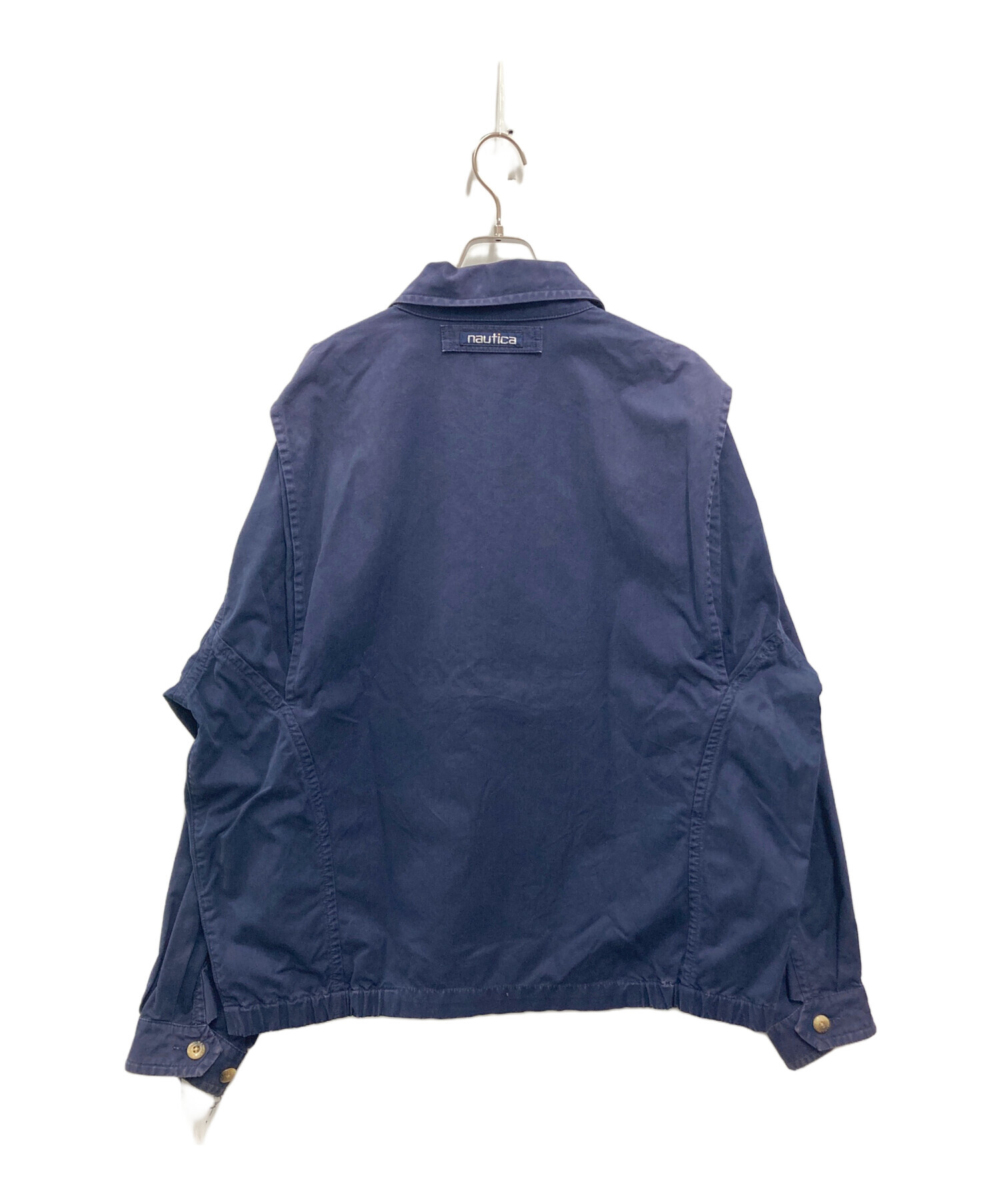 NAUTICA - XLサイズノーティカ スイングトップ 刺繍ロゴ NAUTICA 