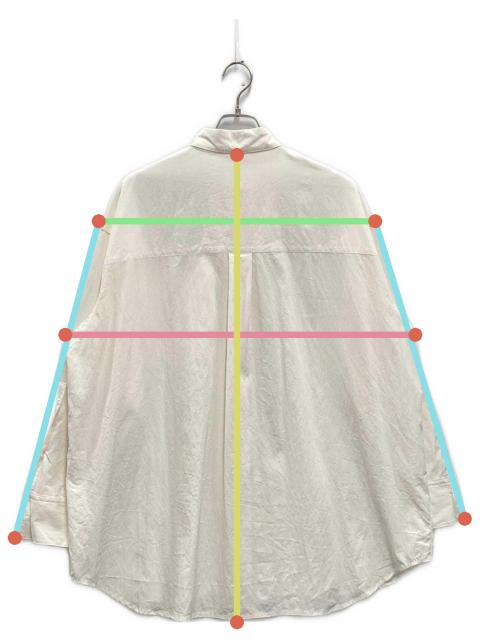 完売品　venica Big silhouette shirt ヴェニカ　シャツ Venica(ヴェニカ)｜stripe big silhouette shirt/WHT の通販｜ELLESHOP