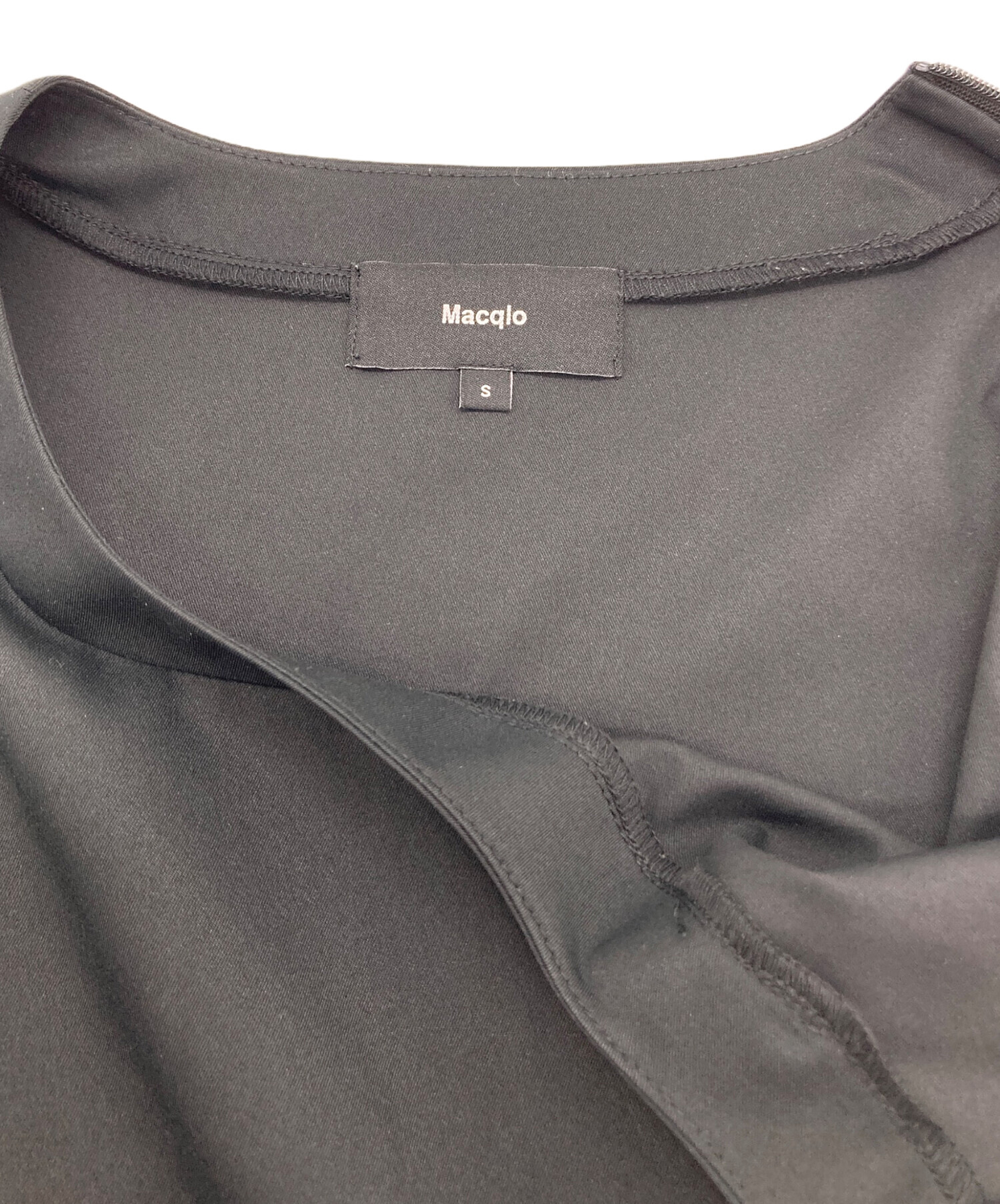 中古・古着通販】macqlo (マックロ) ultimex long sleeve tee ブラック 