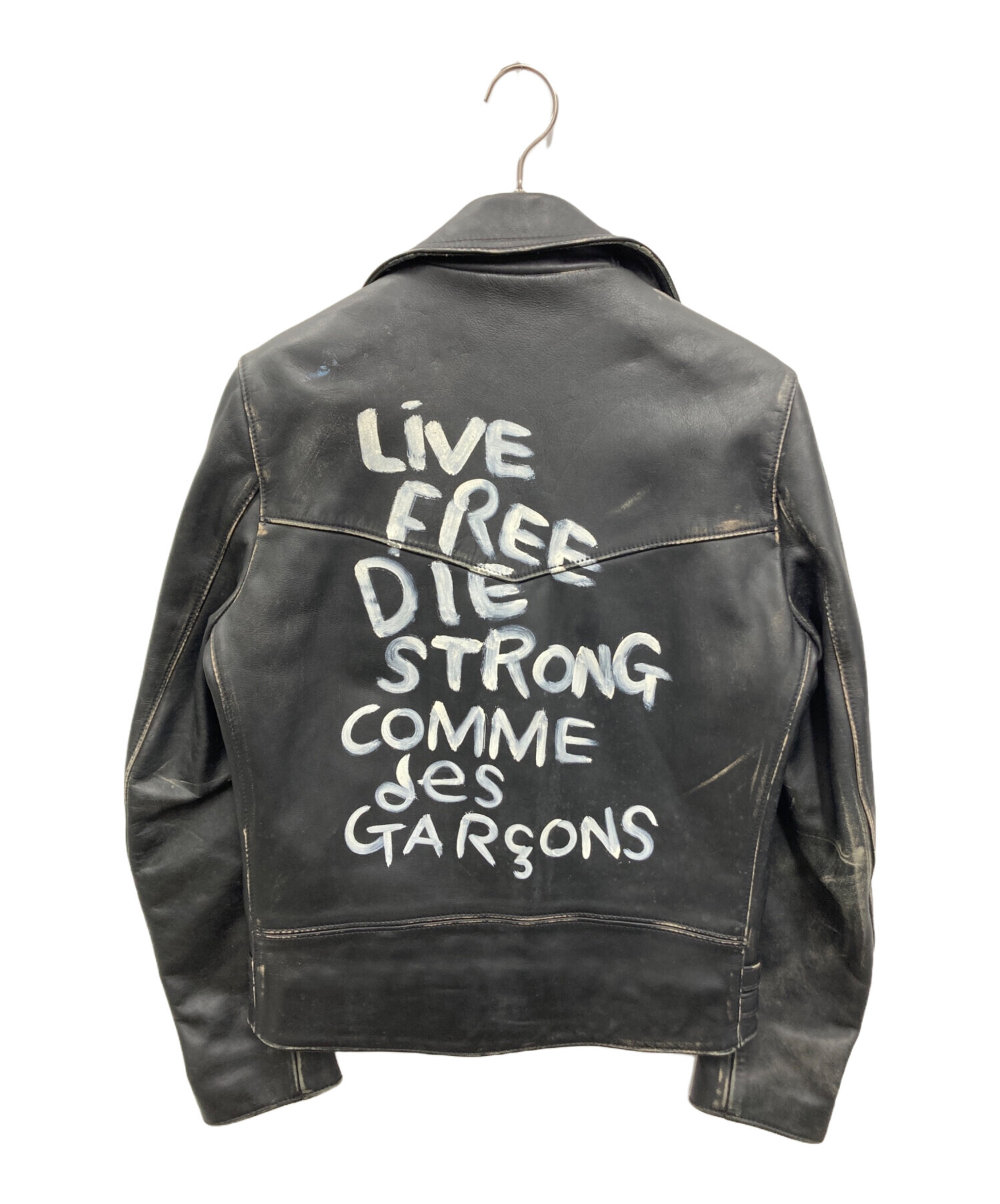 ルイスレザー COMNE des GARCONS トライデント ライダース 38 中古・古着通販】Lewis Leathers (ルイスレザース) COMME des GARCONS