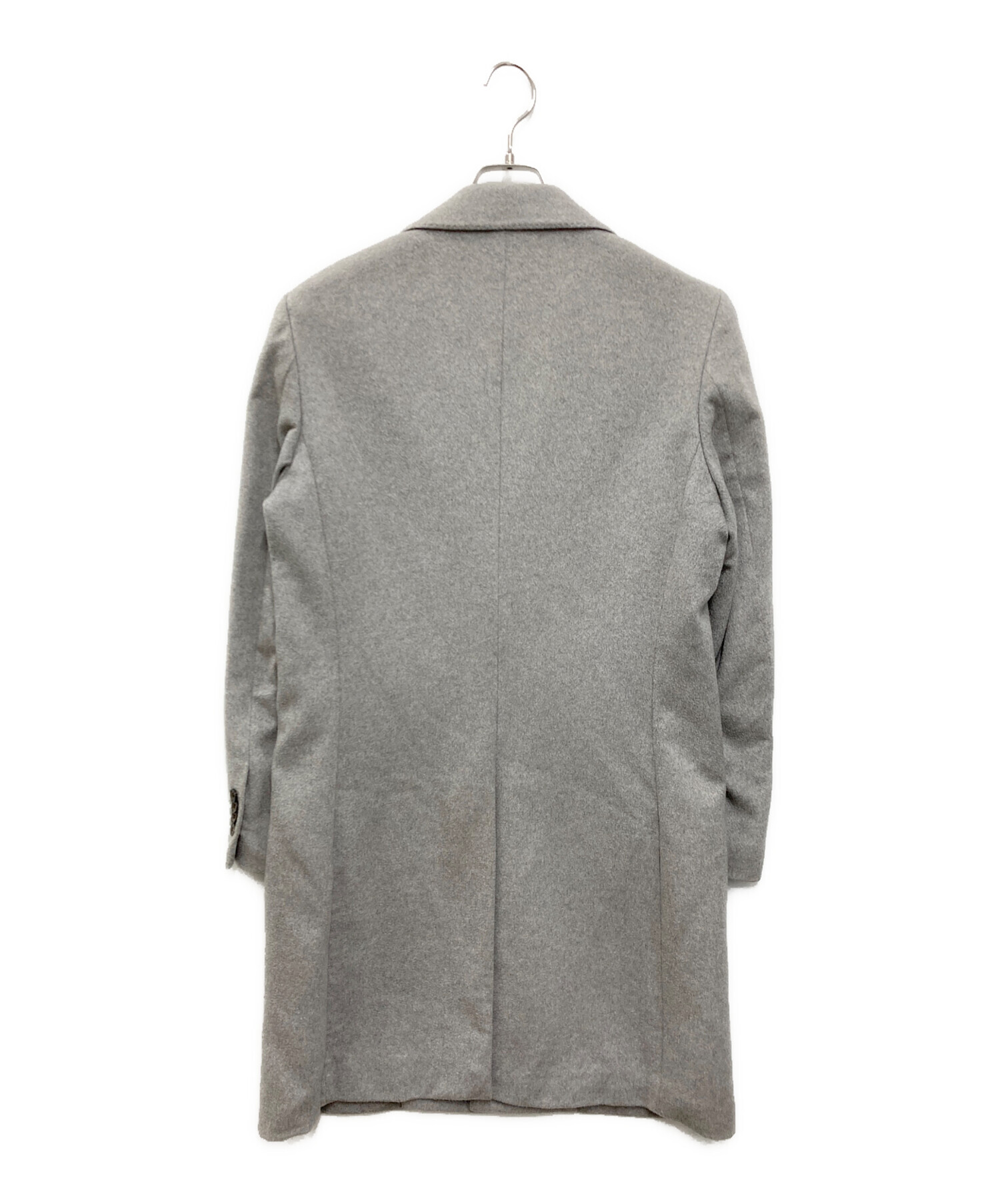 UNIVERSAL LANGUAGE ダブルチェスターコート FUMIYA HIRANO／ダブルチェスターコート／ウールカシミヤ／無地 | SUIT