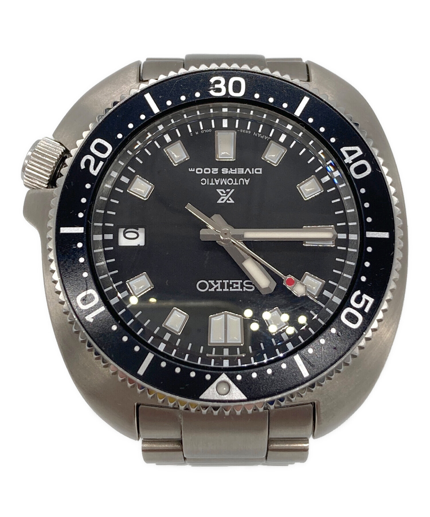 中古・古着通販】SEIKO (セイコー) リストウォッチ シルバー×ブラック 