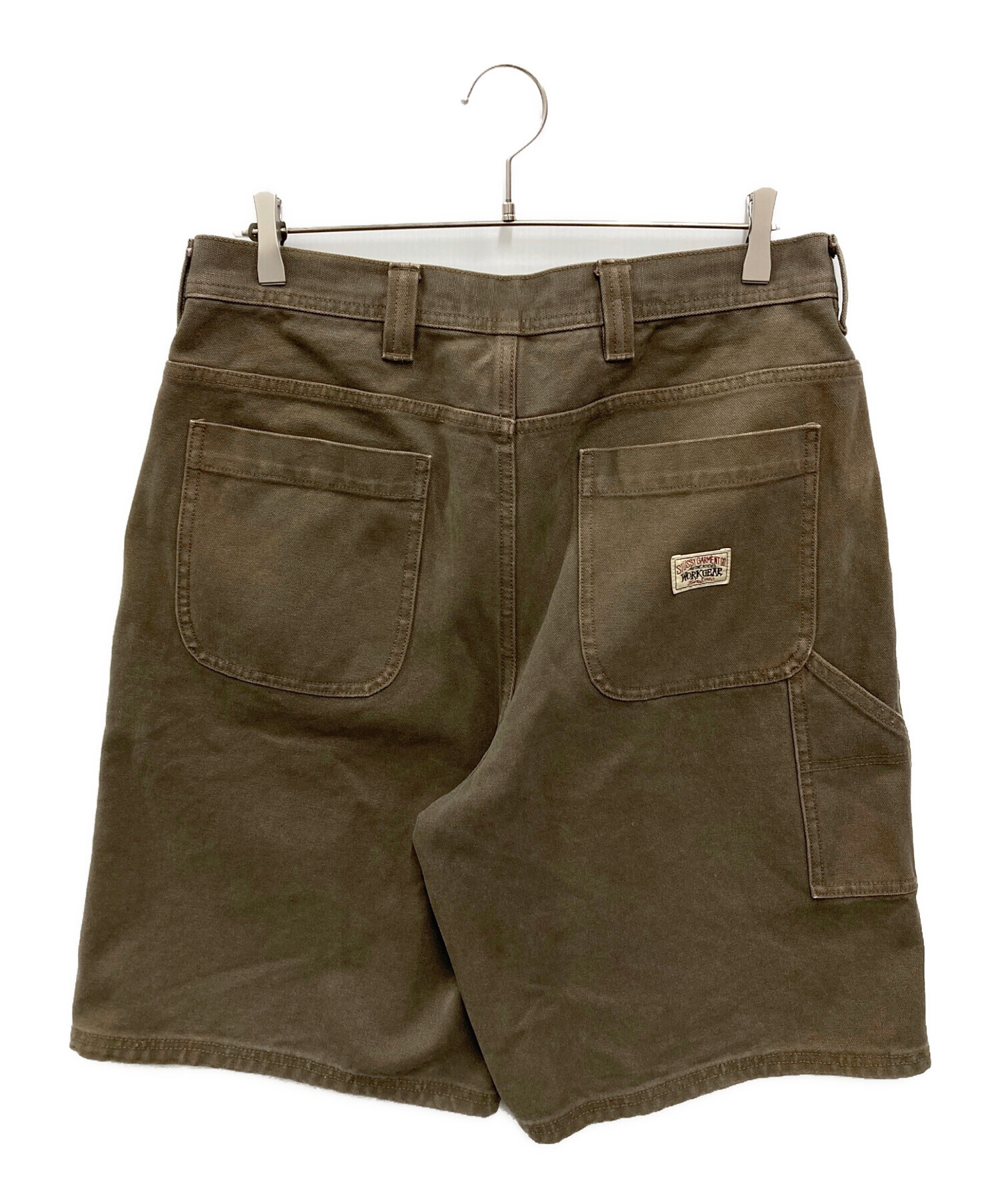 中古・古着通販】stussy (ステューシー) Work Short Washed Canvas