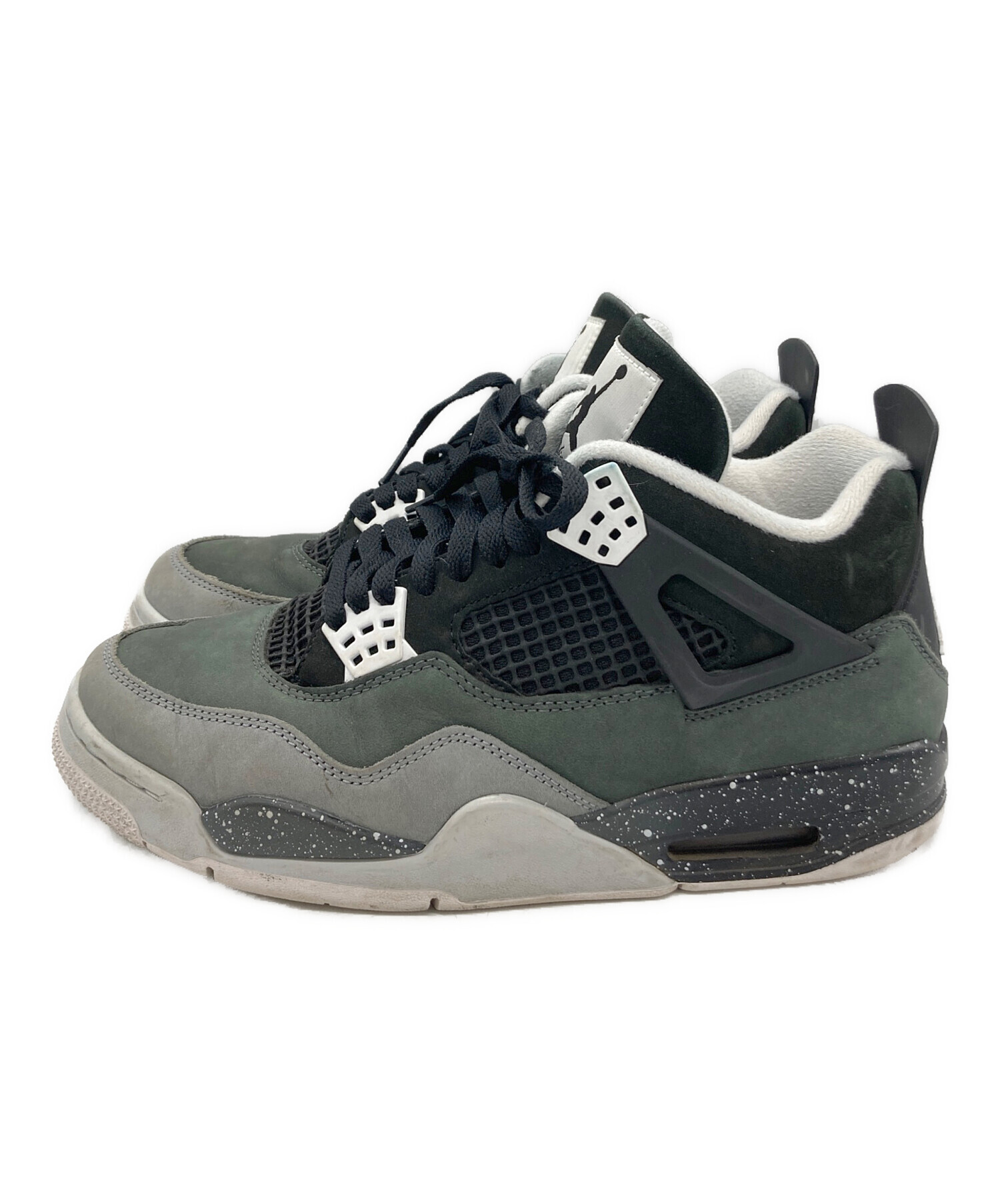 中古・古着通販】NIKE (ナイキ) AIR JORDAN 4 RETRO ブラック サイズ 