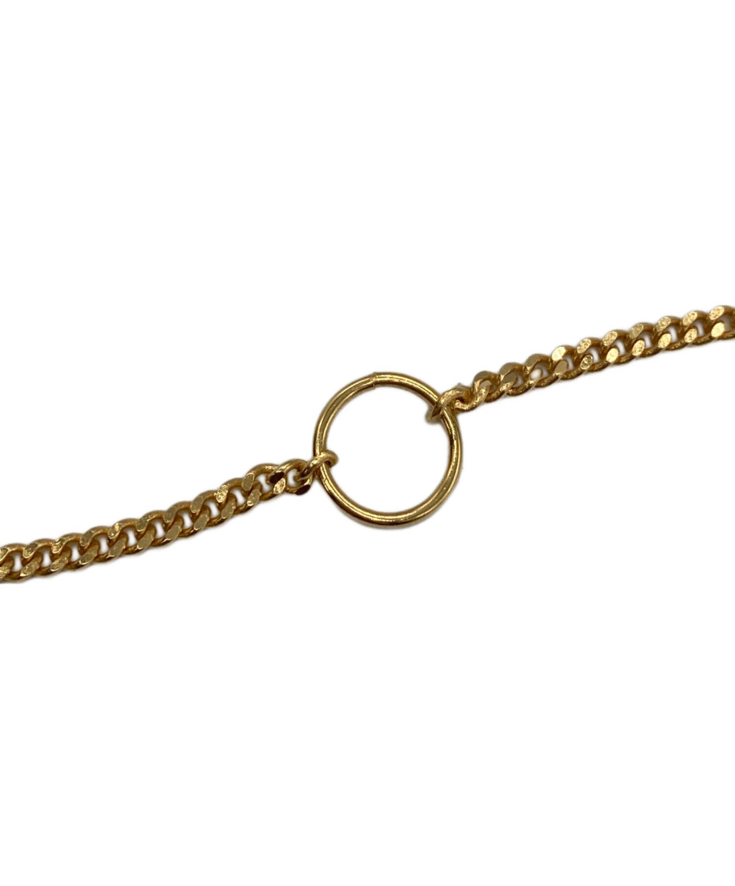 【現行品】LOEWE ロエベ パーソナライゼーション ネックレス ゴールド 中古・古着通販】LOEWE (ロエベ) パーソナライゼーション ネックレス