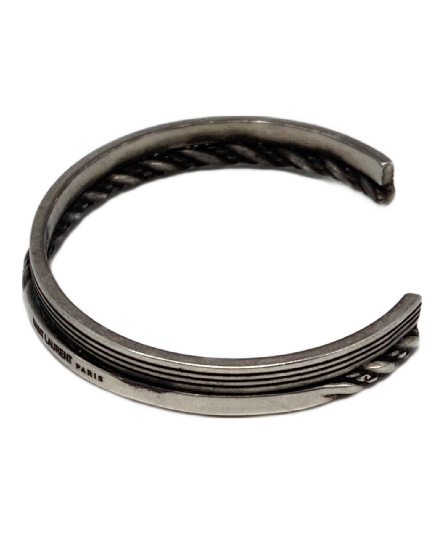NS Paris/バングル 中古・古着通販】Saint Laurent Paris (サンローランパリ) Silver-tone