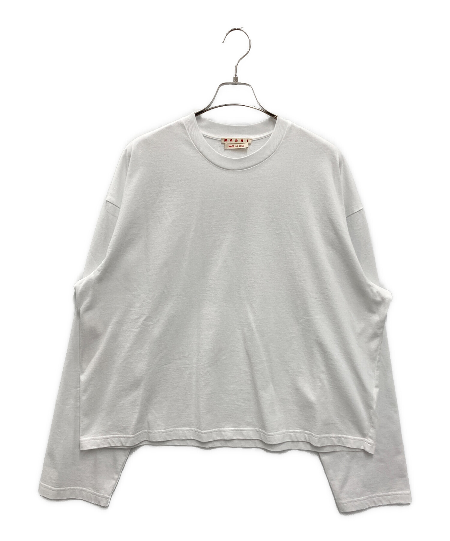 中古・古着通販】MARNI (マルニ) LOOSE FIT-T-SHIRT MARNI ホワイト 