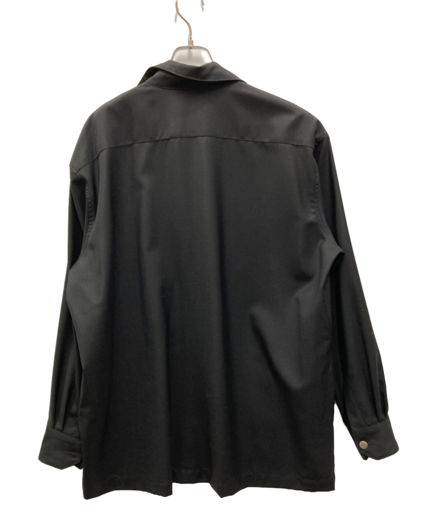 MAGLIANO / 長袖シャツ/--/ウール/BLK/maxm sh06fa06 中古・古着通販】MAGLIANO (マリアーノ) 長袖シャツ ブラック サイズ:M