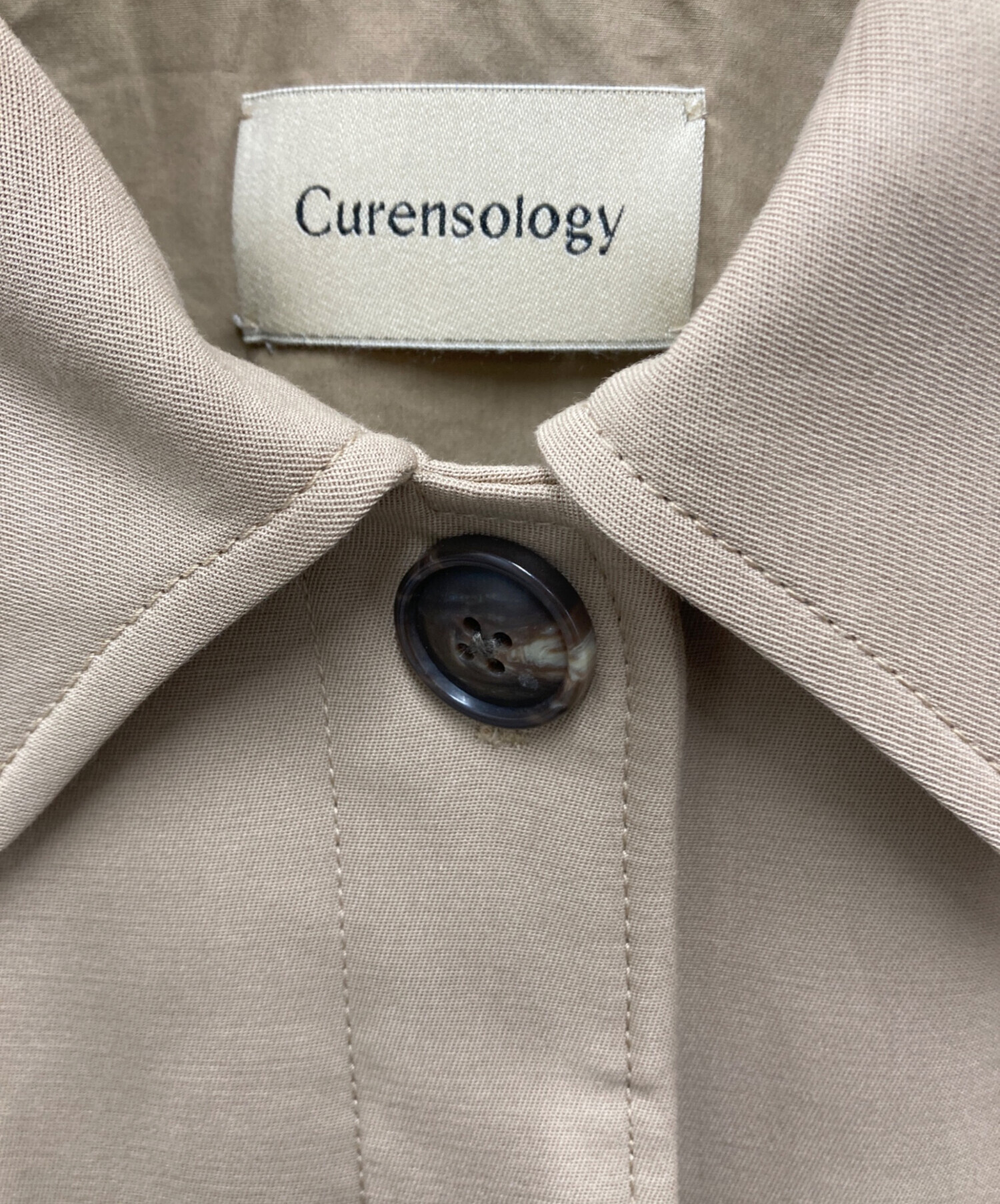 中古・古着通販】Curensology (カレンソロジー) ステンカラーコート