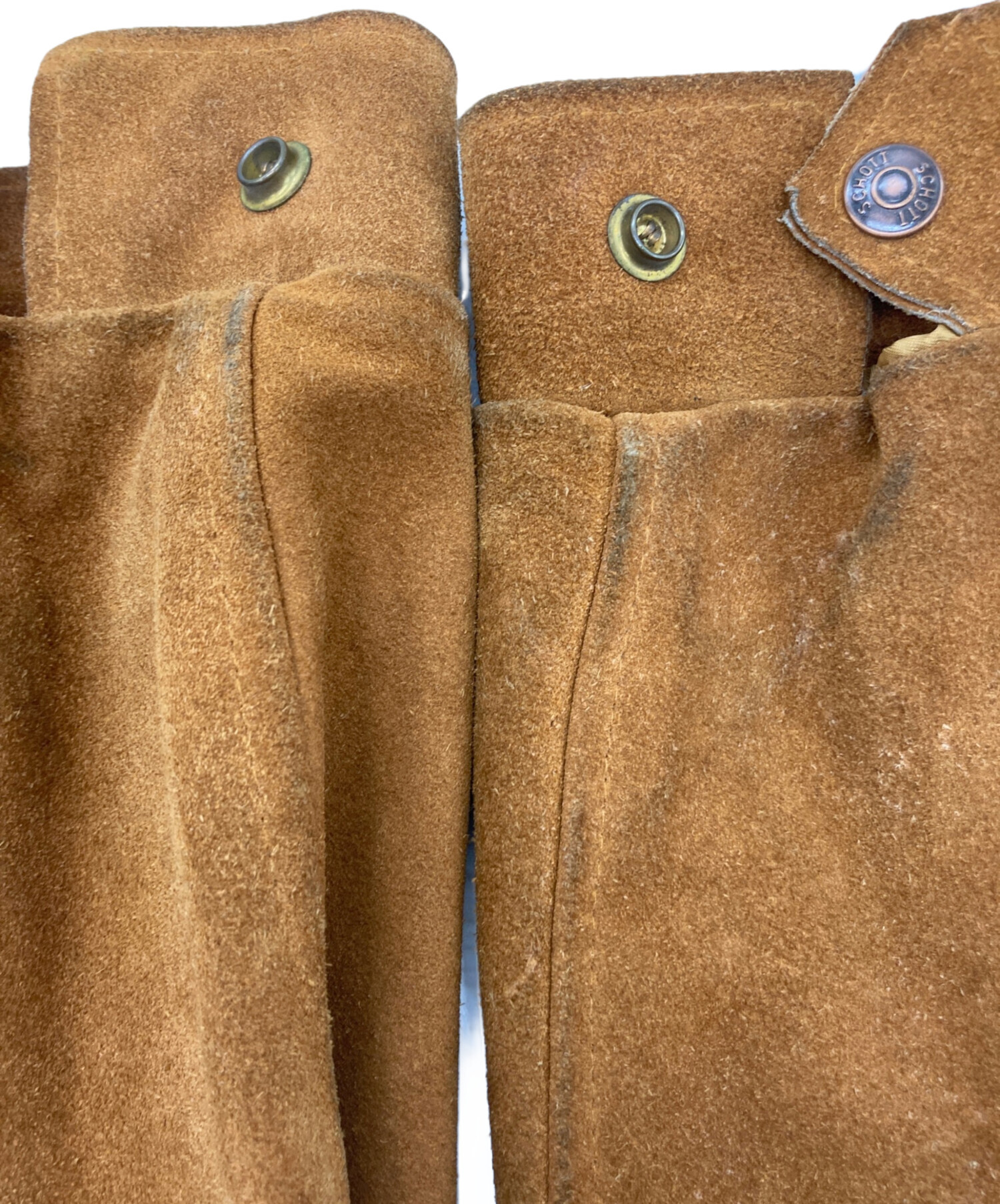 専用　80s USA製 ショット スエード トラッカー ジャケット 茶 M 専用 80s USA製 ショット スエード トラッカー ジャケット 茶 M Schott