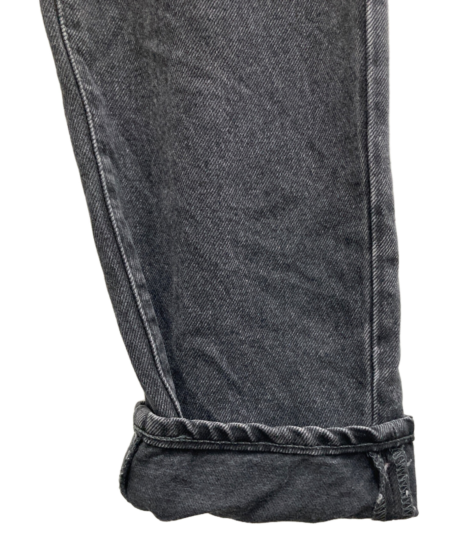 中古・古着通販】THE SHISHIKUI (シシクイ) EASY JEANS ブラック 