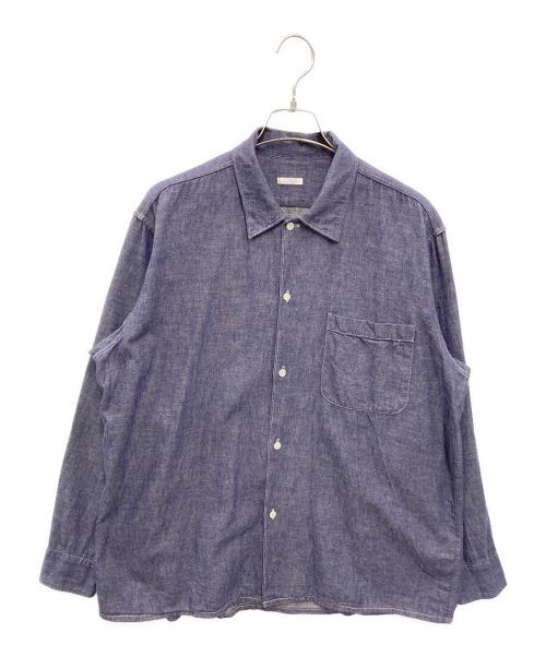 中古・古着通販】COMOLI (コモリ) パープル ダンガリーシャツ パープル