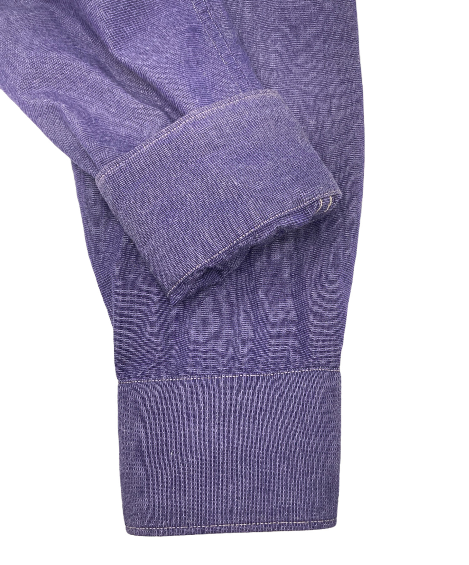 COMOLI オープンカラーシャツ 2 purple 【公式通販】