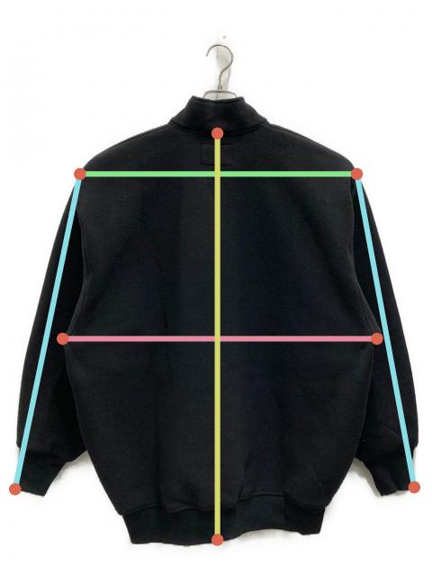 中古・古着通販】WTAPS (ダブルタップス) ハーフジップスウェット