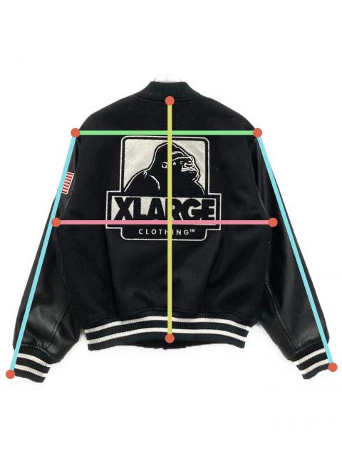 中古・古着通販】X-LARGE (エクストララージ) OG LOGO VARSITY JACKET