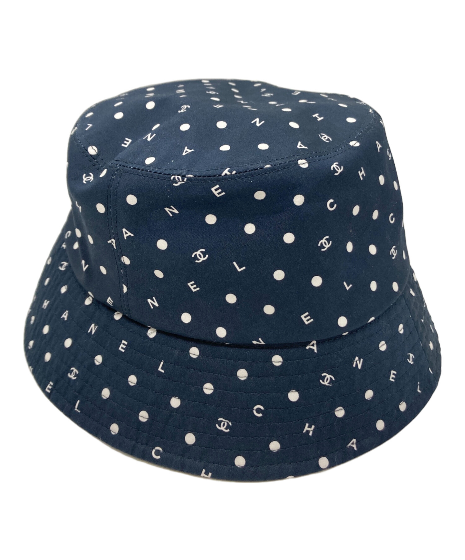 中古・古着通販】CHANEL (シャネル) ココマーク総柄バケットハット