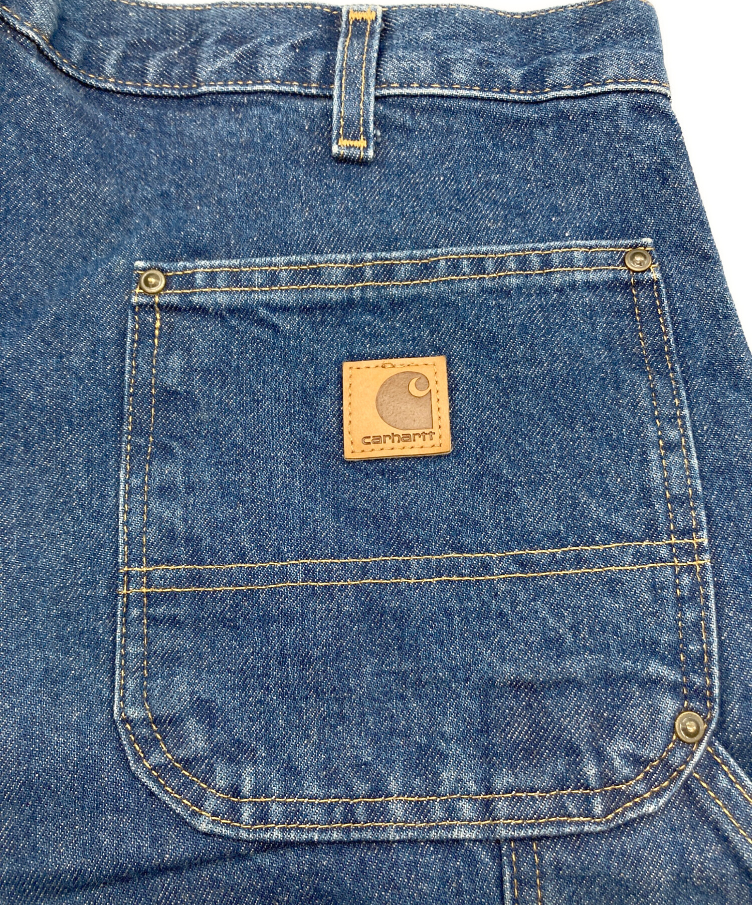 中古・古着通販】CarHartt (カーハート) ダブルニーデニムパンツ 