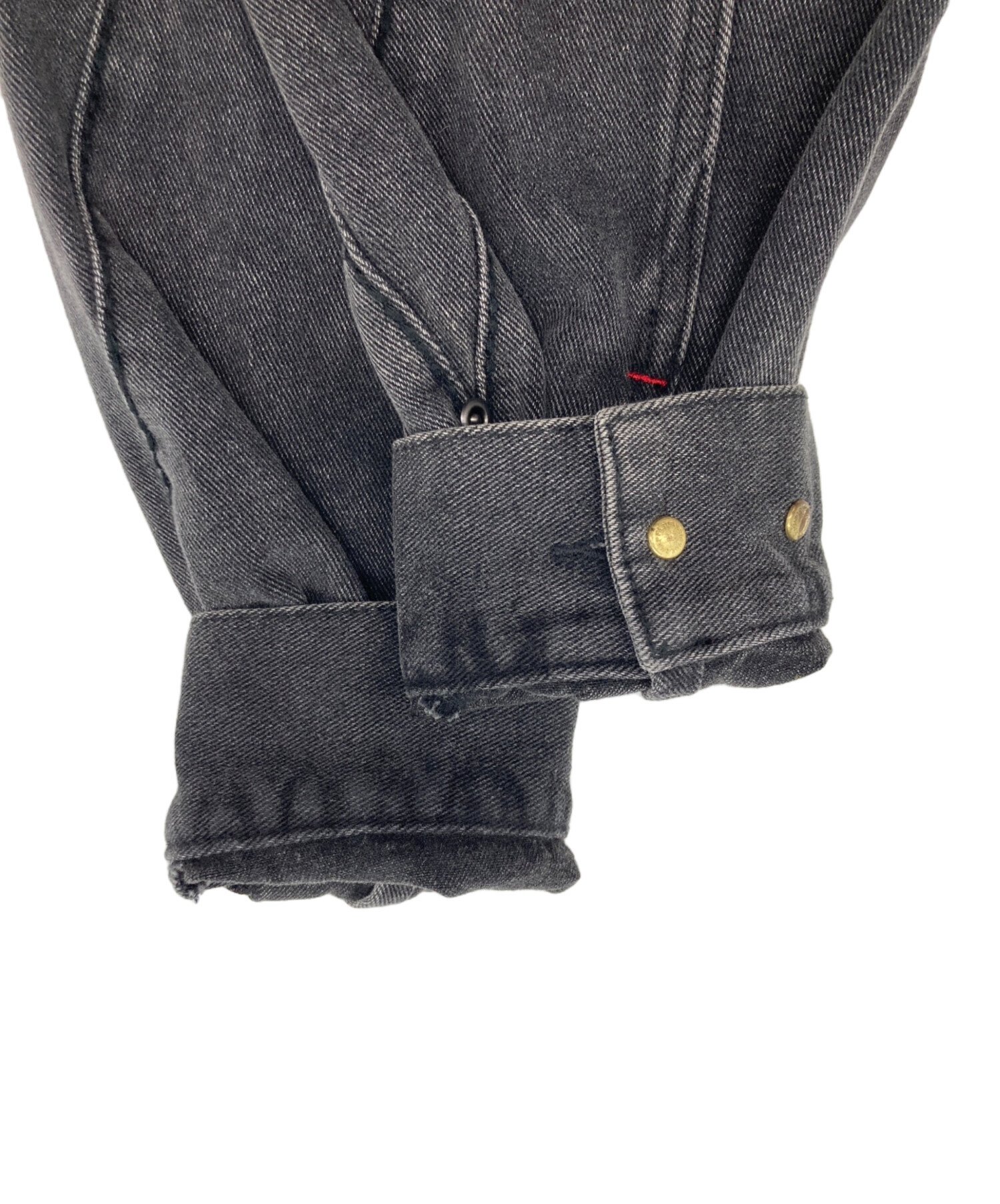 中古・古着通販】ANTIMID (アンチミッド) デニムジャケット ブラック