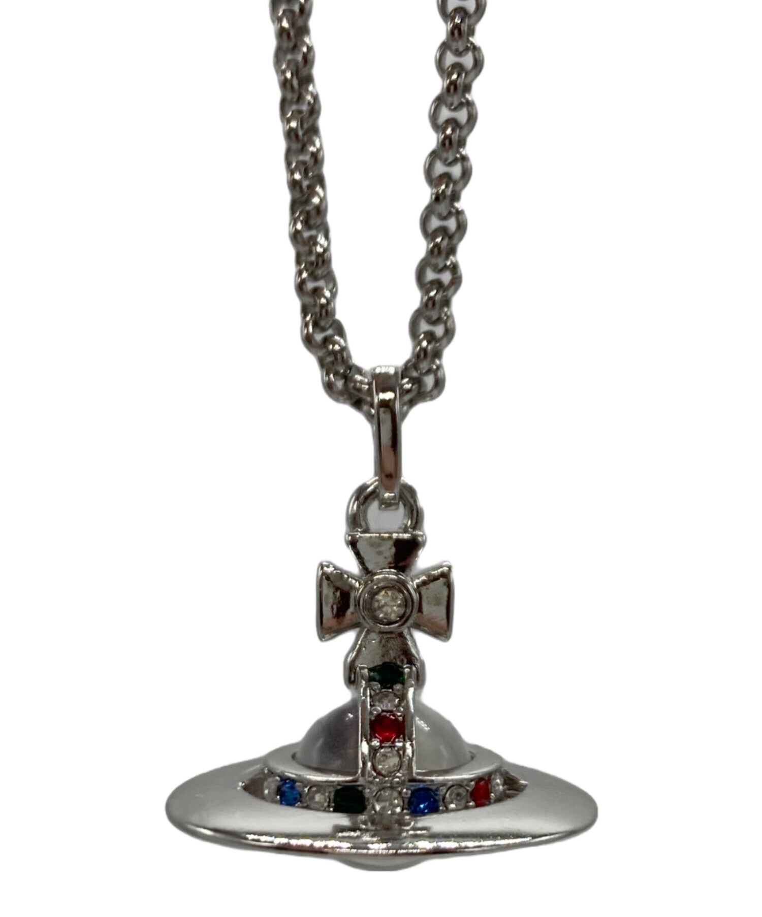 Vivienne Westwood オーブネックレス シルバー【中古品】 Vivienne Westwood(ヴィヴィアンウエストウッド) / オーブネックレス