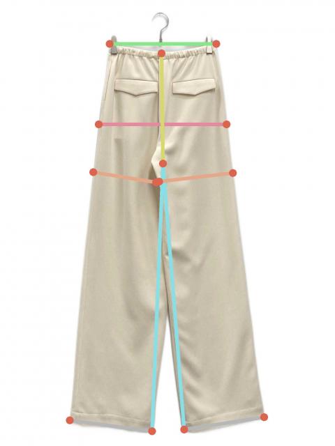 中古・古着通販】theory (セオリー) Admiral Crepe Pleated Pant