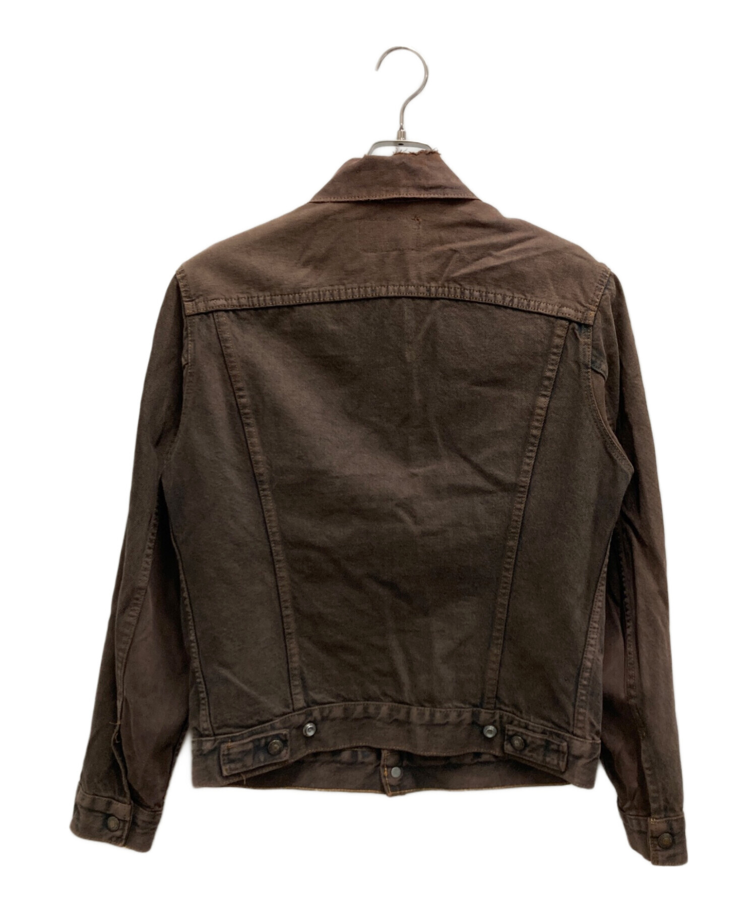 中古・古着通販】LEVI'S (リーバイス) デニムジャケット ブラウン
