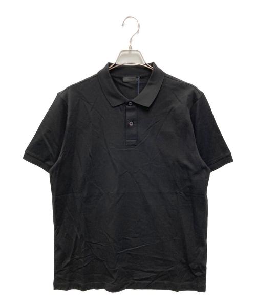 PRADA ニット シルク混 ポロシャツ 長袖 NERO 46 プラダ 楽天市場】プラダ PRADA ニットポロシャツ ポロシャツ 衣料品 トップス