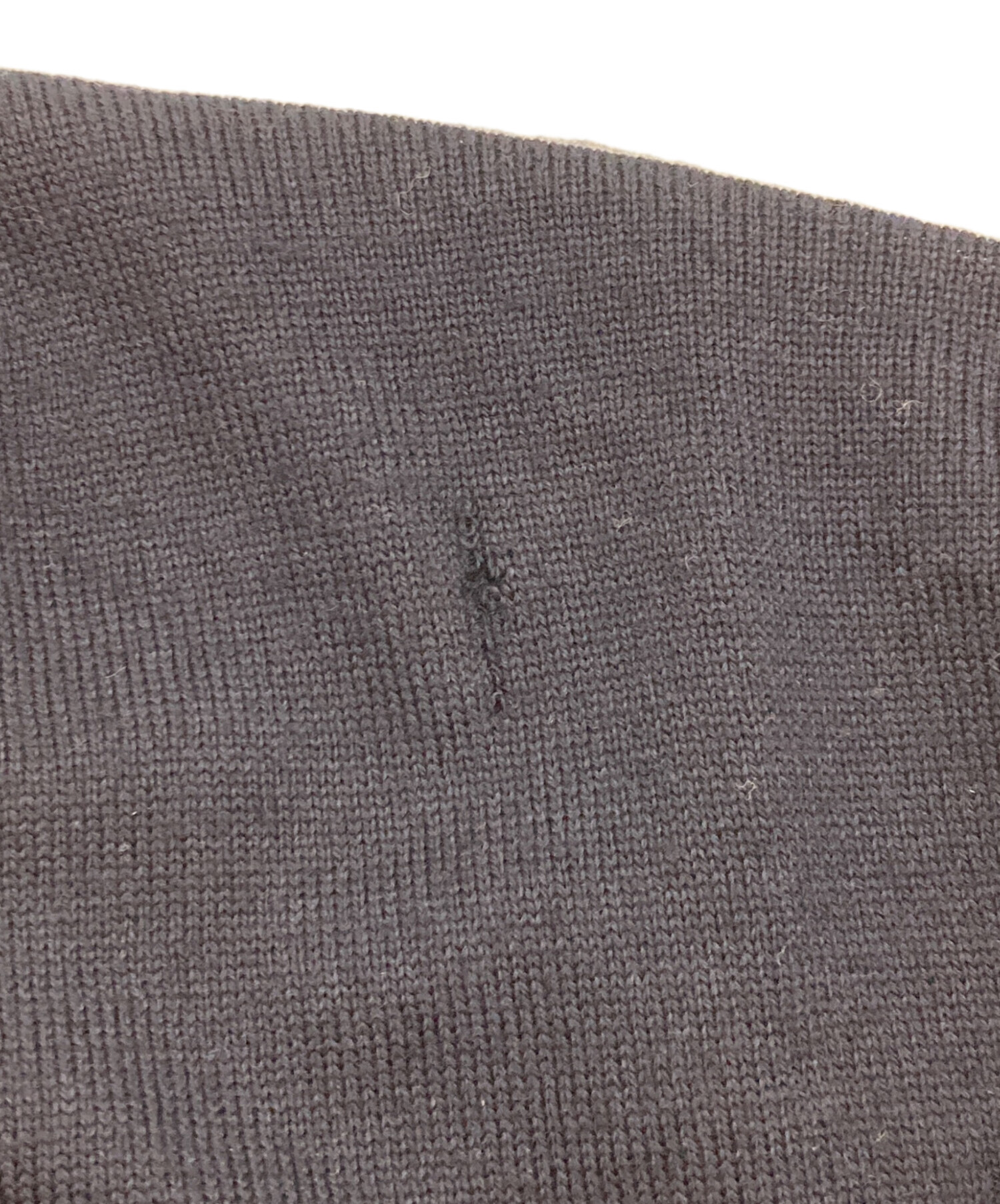 中古・古着通販】PRADA (プラダ) Vネックニット ネイビー サイズ:54