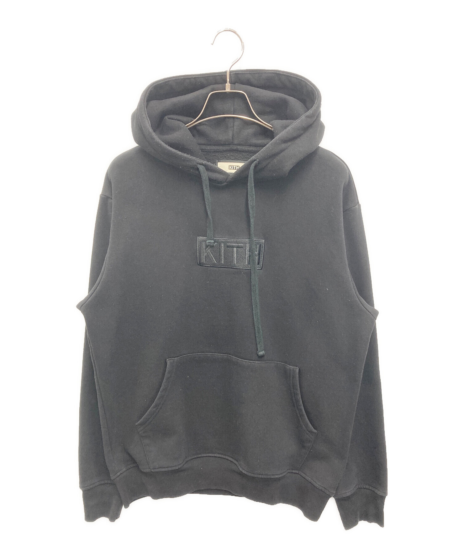 中古・古着通販】KITH (キス) Classic Logo Hoodie ブラック サイズ:M