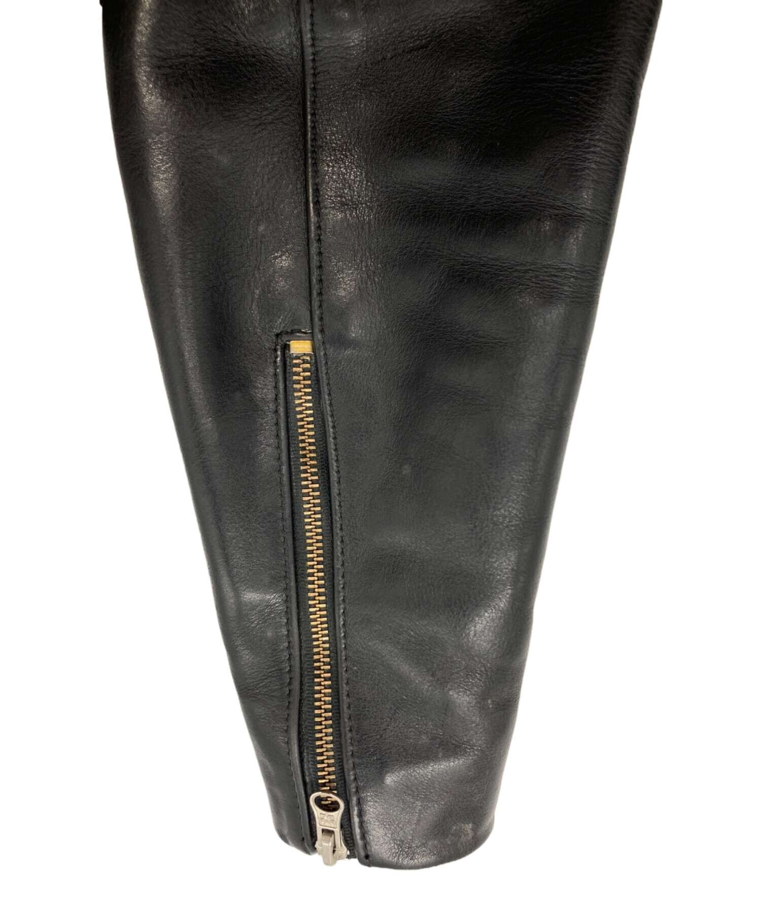中古・古着通販】VANSON (バンソン) シングルライダースジャケット