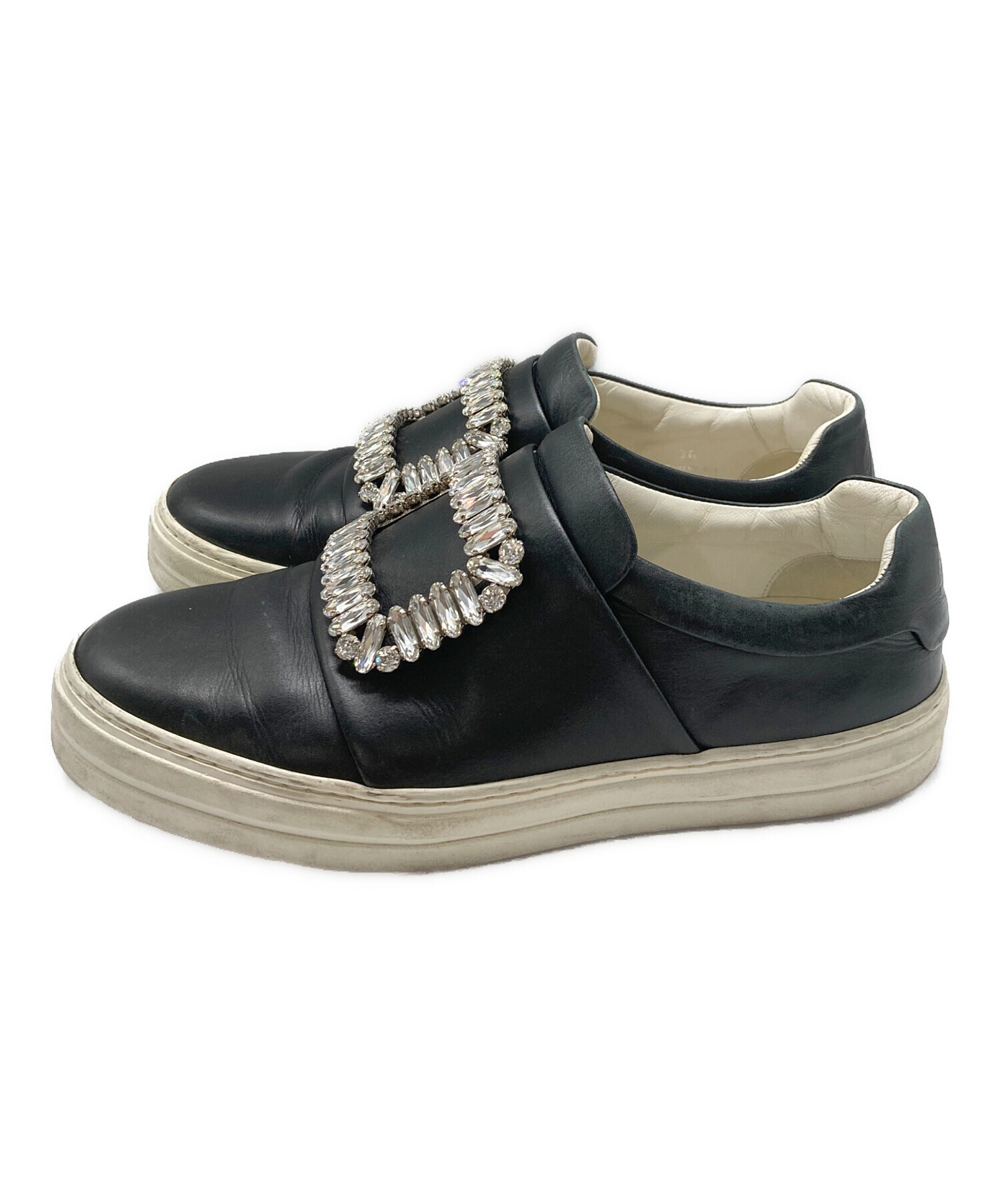 中古・古着通販】Roger Vivier (ロジェ ヴィヴィエ) クリスタル 