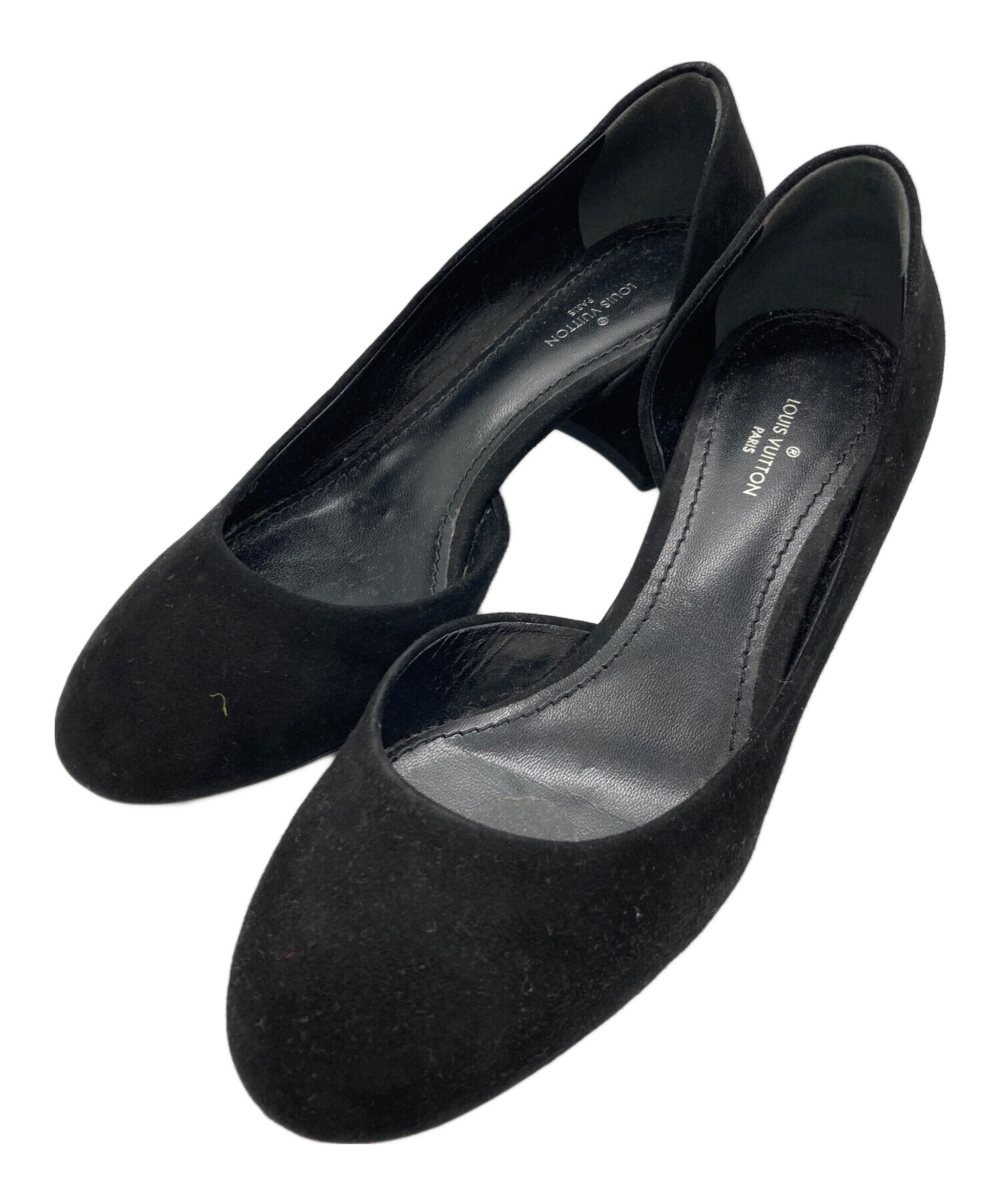 中古・古着通販】LOUIS VUITTON (ルイ ヴィトン) スウェードパンプス