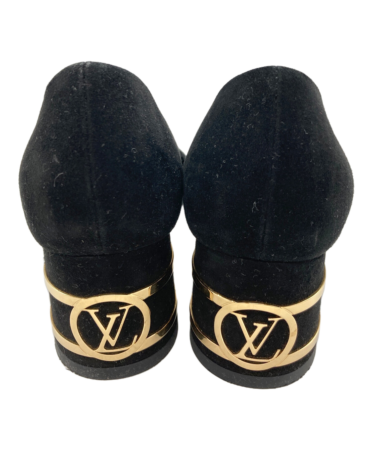 中古・古着通販】LOUIS VUITTON (ルイ ヴィトン) スウェードパンプス