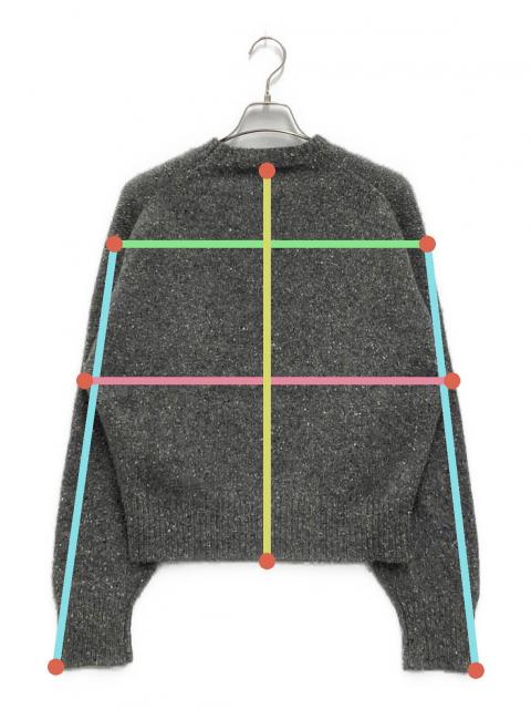 中古・古着通販】AURALEE (オーラリー) NEP CASHMERE KNIT BIG P/O