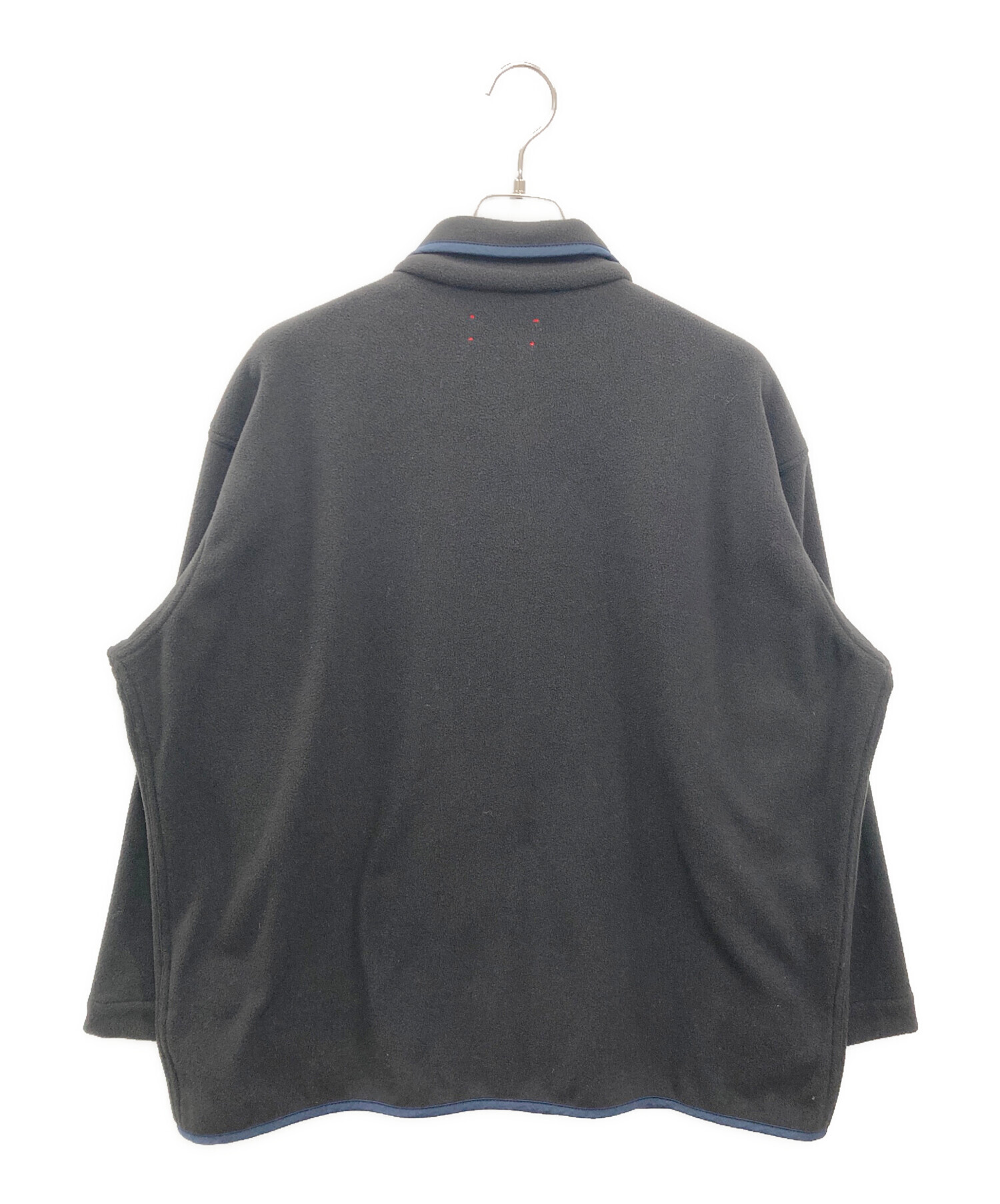 中古・古着通販】MEYAME (メヤメ) FLEECE COACH JACKET ブラック 