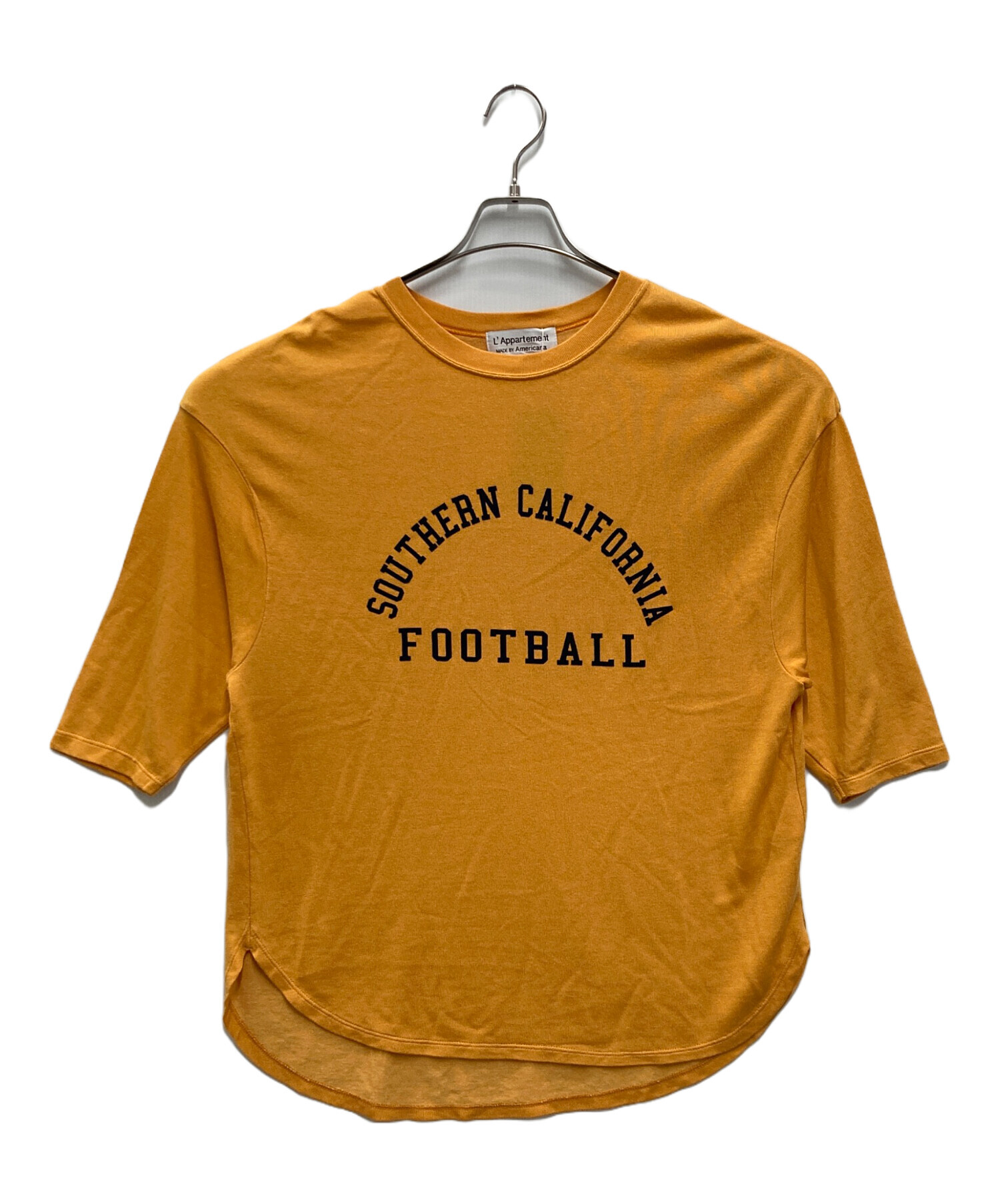 AMERICANAアメリカーナ L'Appartementアパルトモン別注good feeling t-sh オーバーサイズTシャツ【フリー】【LTSA73013】 L'Appartement DEUXIEME CLASSE - AMERICANAアメリカーナ L