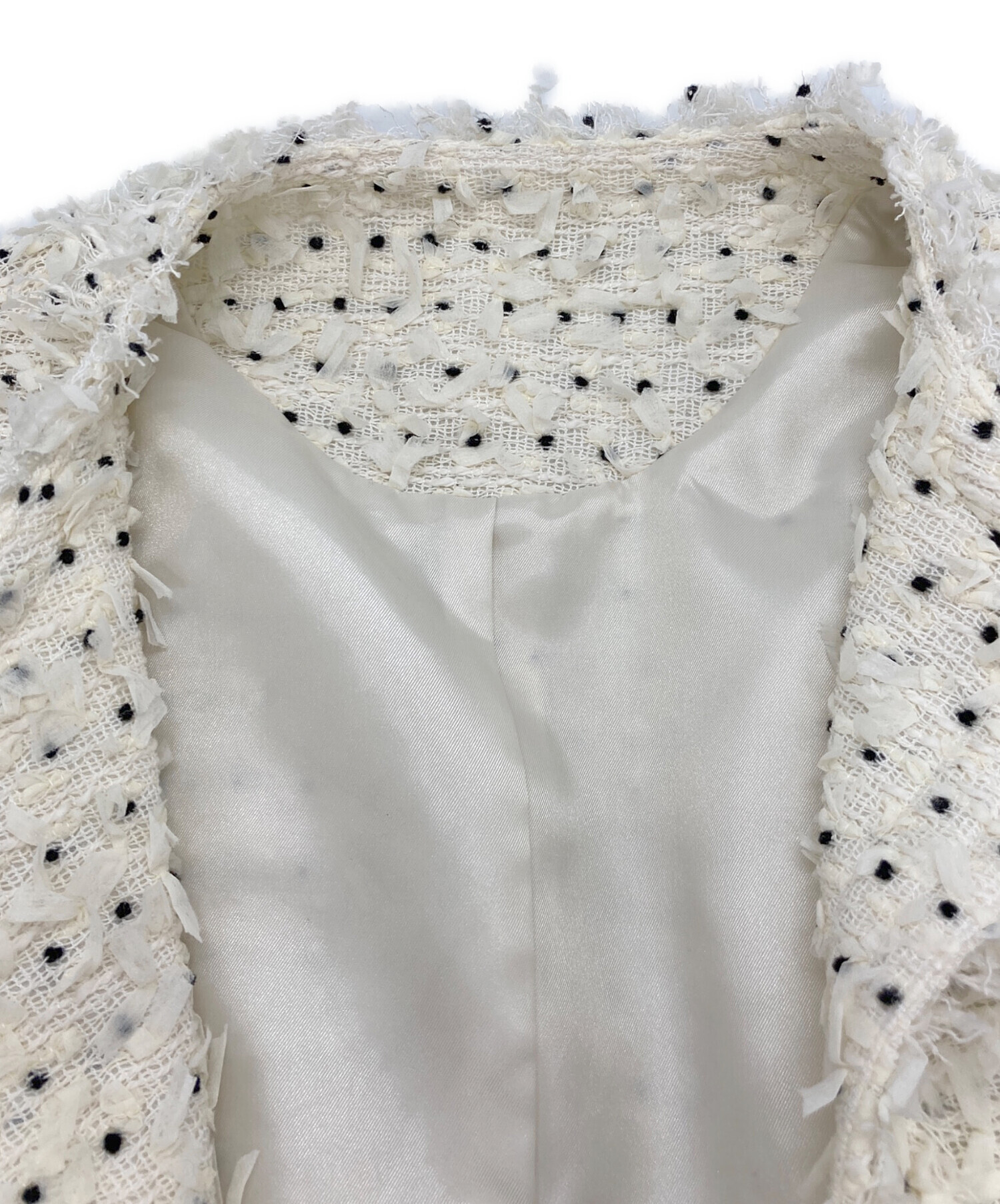 中古・古着通販】cygne (シーニュ) ツイードジャケット Xavier