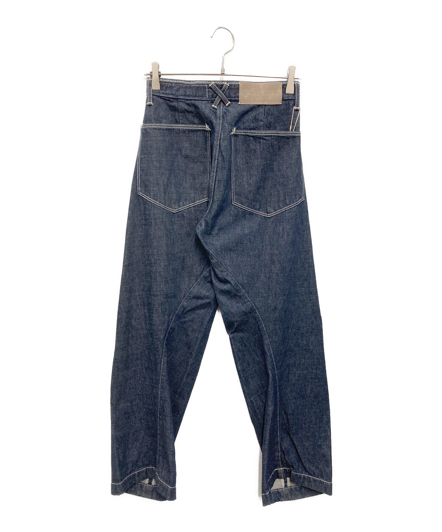 中古・古着通販】KURO (クロ) THREE DIMENSIONAL CUTTING DENIM 