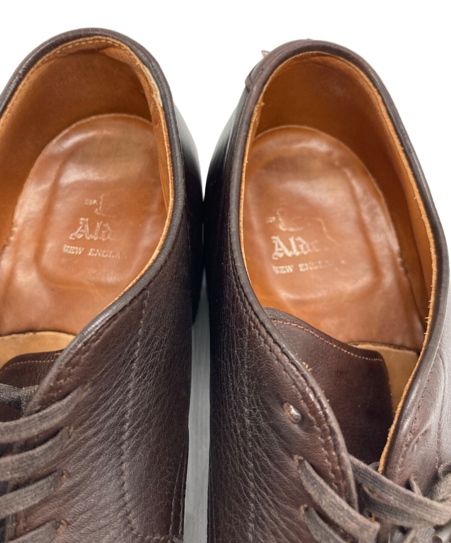 オールデン5433 8D オールデン 5433 Vチップ コードバン ブラック モディファイドラスト