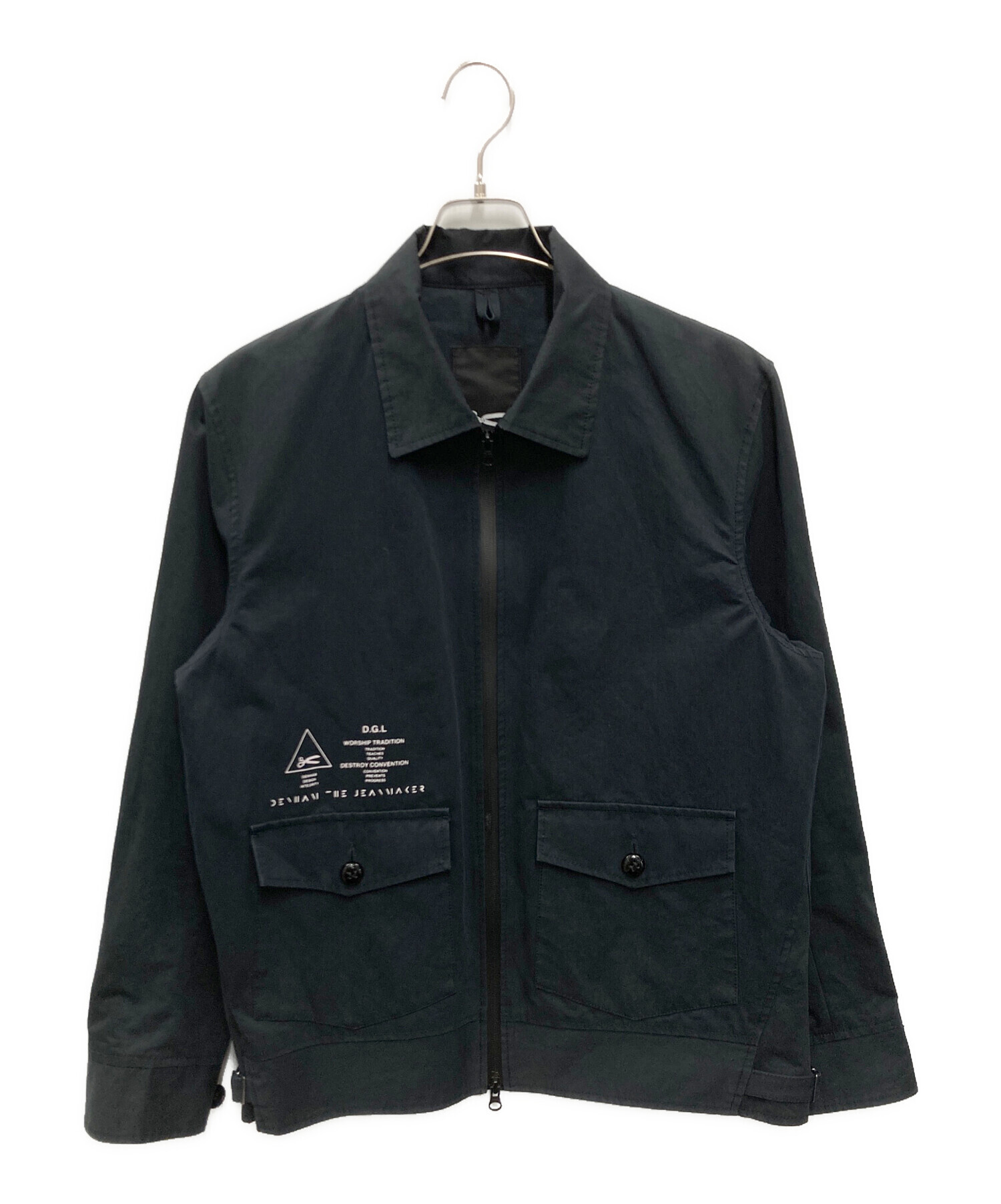 中古・古着通販】Denham (デンハム) SOLID BOMBER ブラック サイズ:M 