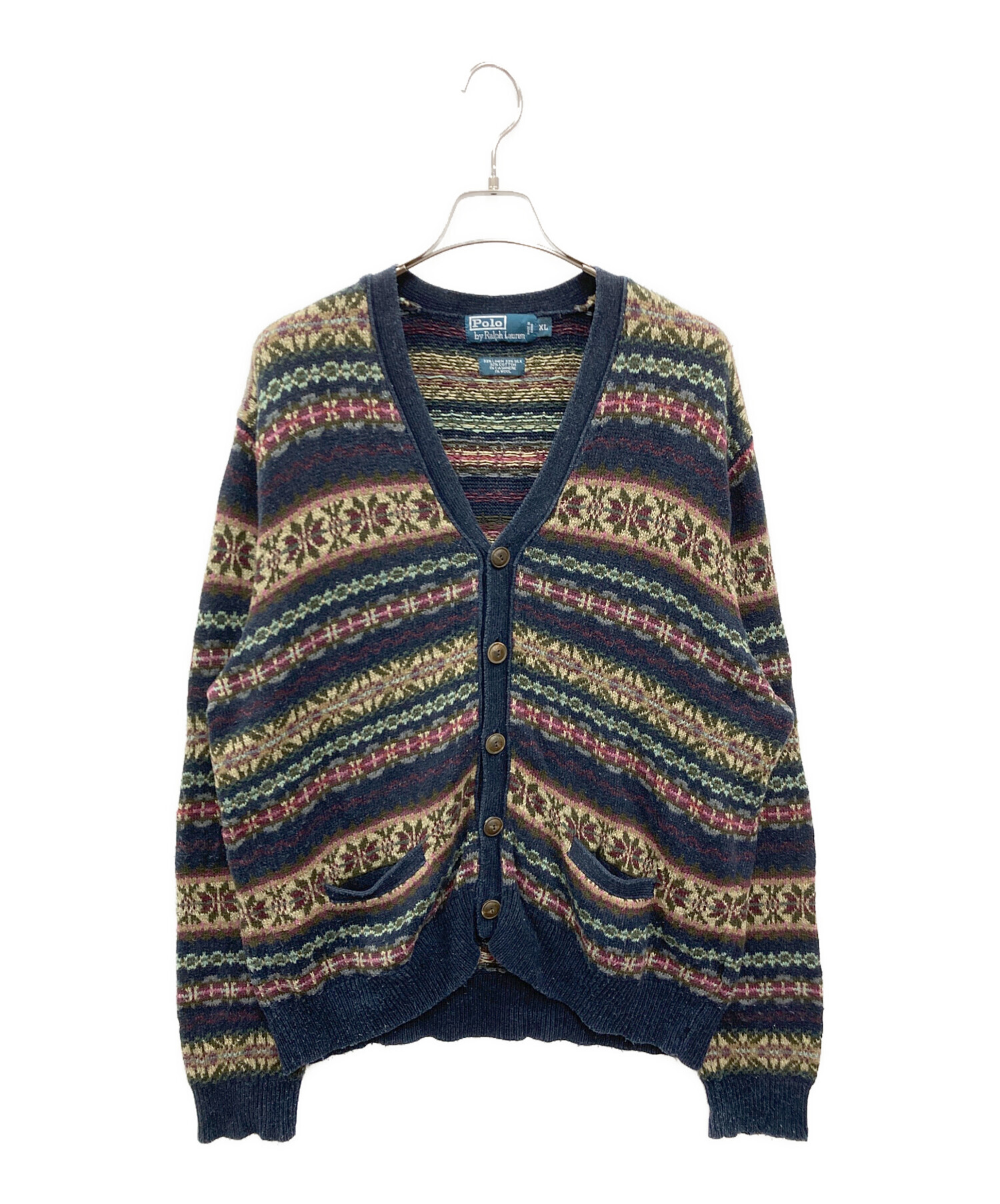 ラルフローレン 多色柄カーディガン 新品 DENIM＆SUPPLY RALPH LAUREN