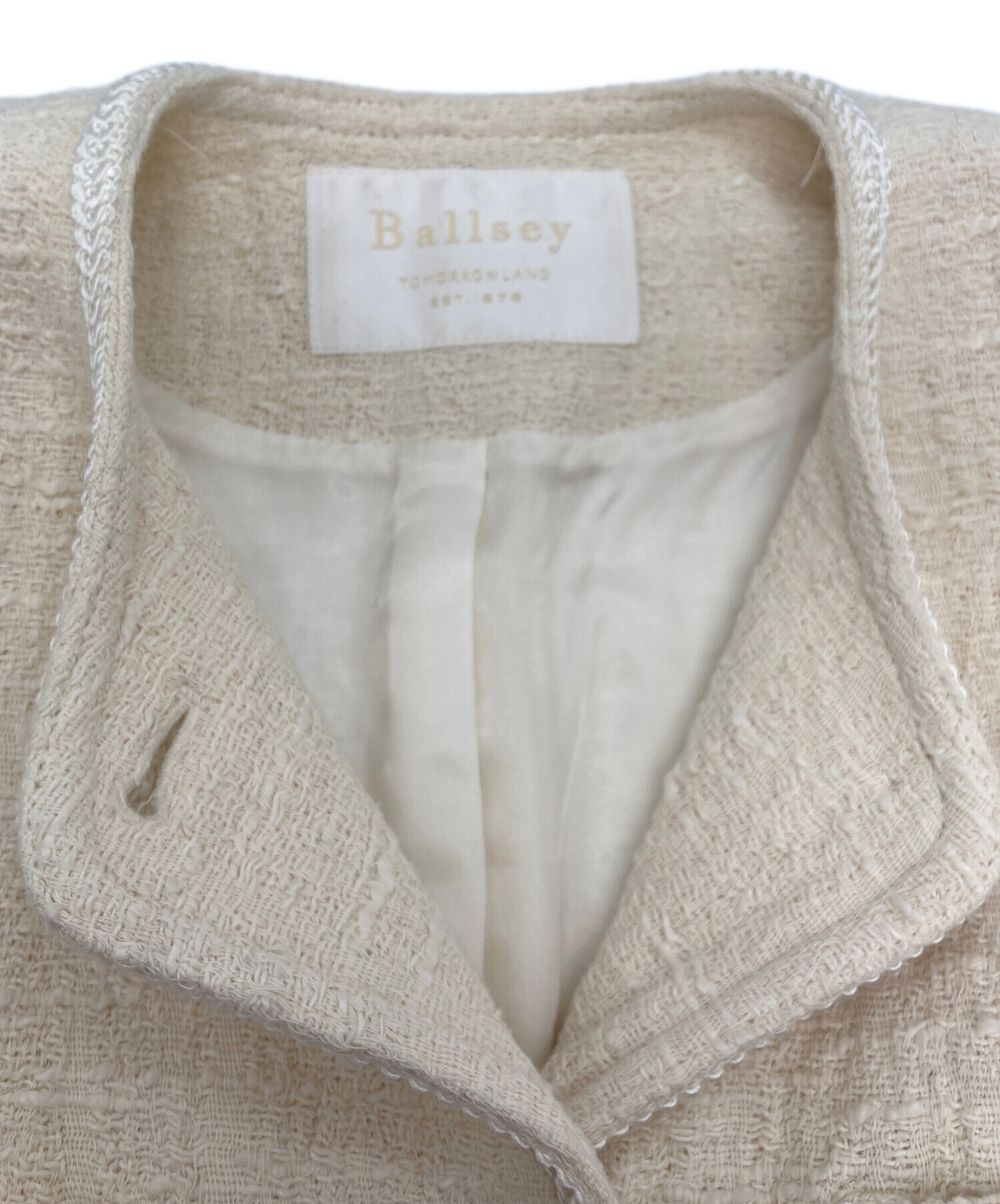 中古・古着通販】BALLSEY (ボールジィ) スラブコットンツイード 4