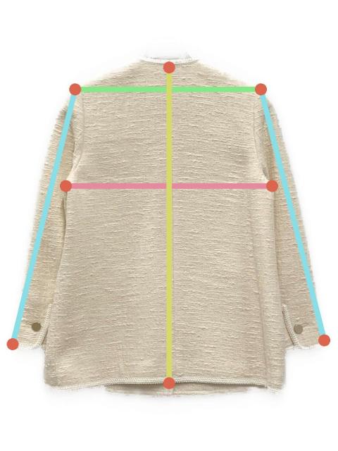 中古・古着通販】BALLSEY (ボールジィ) スラブコットンツイード 4